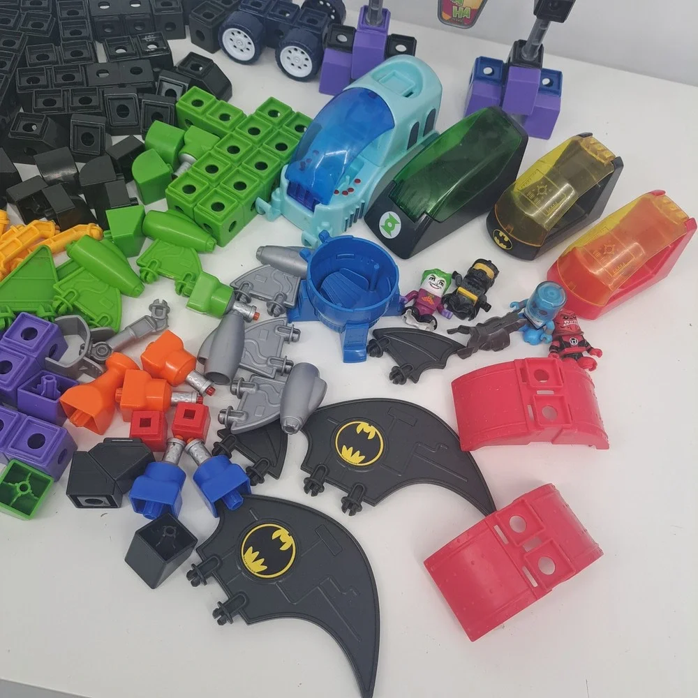 Fisher Price Trio DC Super Friends Building Block Replacement Pieces Sets 150+